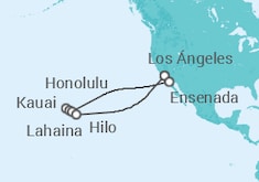 Itinerario del Crucero Los Angeles, California - Carnival Radiance - Carnival