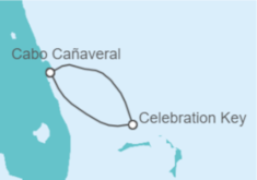 Itinerario del Crucero USA - Carnival