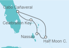 Itinerario del Crucero Bahamas - Carnival