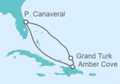 Itinerario del Crucero Bahamas - Carnival