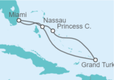 Itinerario del Crucero Bahamas - Carnival