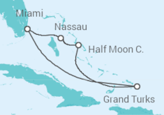 Itinerario del Crucero Bahamas - Carnival