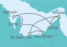 Itinerario del Crucero Emiratos Arabes - Celestyal Cruises