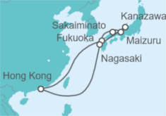 Itinerario del Crucero Japón - Royal Caribbean