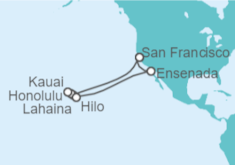 Itinerario del Crucero San Francisco, California - Carnival Legend - Carnival