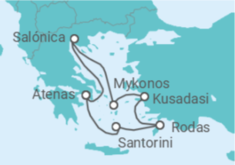 Itinerario del Crucero Grecia, Turquía - Celebrity Cruises