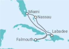 Itinerario del Crucero Jamaica, Bahamas - Royal Caribbean