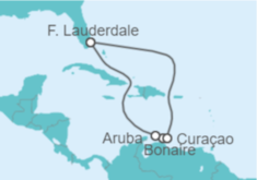 Itinerario del Crucero Curaçao, Aruba, Bonaire, San Eustaquio y Saba - Celebrity Cruises