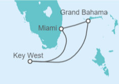 Itinerario del Crucero USA - Celebrity Cruises