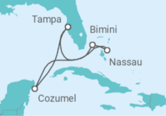Itinerario del Crucero Bahamas, México - Celebrity Cruises