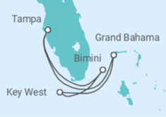 Itinerario del Crucero USA - Celebrity Cruises