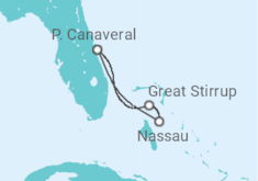 Itinerario del Crucero Bahamas - Norwegian Cruise Line