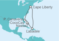 Itinerario del Crucero USA, Bahamas - Royal Caribbean