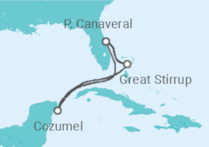 Itinerario del Crucero México - Norwegian Cruise Line