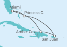 Itinerario del Crucero Puerto Rico - Princess Cruises