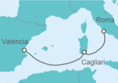 Itinerario del Crucero Italia - MSC Cruceros