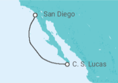 Itinerario del Crucero México - Norwegian Cruise Line