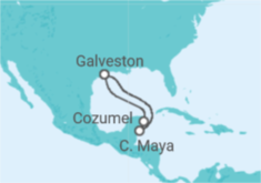 Itinerario del Crucero México - Royal Caribbean
