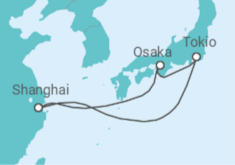 Itinerario del Crucero Japón - Royal Caribbean
