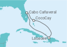 Itinerario del Crucero USA - Royal Caribbean