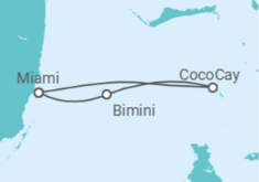 Itinerario del Crucero USA - Royal Caribbean