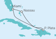 Itinerario del Crucero Bahamas - Royal Caribbean