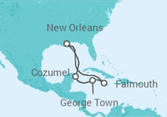 Itinerario del Crucero Jamaica, Islas Caimán, México - Royal Caribbean