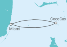 Itinerario del Crucero USA - Royal Caribbean