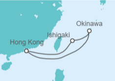 Itinerario del Crucero Japón - Royal Caribbean