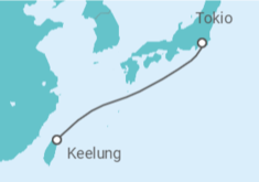 Itinerario del Crucero Taiwán - MSC Cruceros