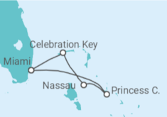 Itinerario del Crucero Bahamas - Carnival