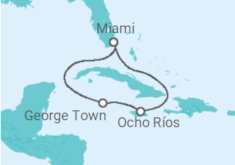 Itinerario del Crucero Islas Caimán, Jamaica - MSC Cruceros