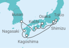 Itinerario del Crucero Corea Del Sur, Japón - Celebrity Cruises