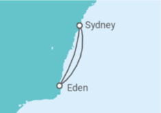 Itinerario del Crucero Australia - Princess Cruises