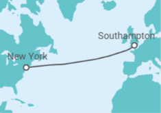Itinerario del Crucero USA - Cunard