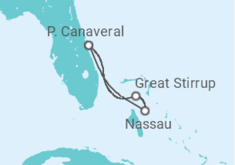 Itinerario del Crucero Bahamas - Norwegian Cruise Line