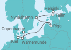 Itinerario del Crucero Estonia, Suecia, Letonia, Alemania - Norwegian Cruise Line