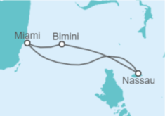 Itinerario del Crucero Vacaciones en el Caribe con Scarlet - Virgin Voyages