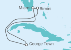 Itinerario del Crucero NEW CRUISE - Virgin Voyages