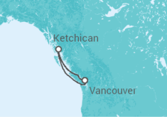 Itinerario del Crucero USA - Princess Cruises