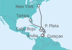 Itinerario del Crucero Curaçao, Aruba - Norwegian Cruise Line