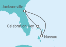 Itinerario del Crucero Bahamas - Carnival