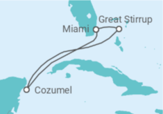 Itinerario del Crucero México - Norwegian Cruise Line