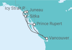 Itinerario del Crucero Alaska - Royal Caribbean