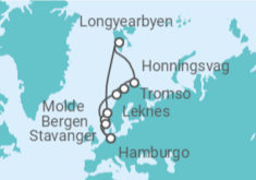 Itinerario del Crucero Noruega - MSC Cruceros