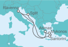 Itinerario del Crucero Grecia, Croacia - Royal Caribbean