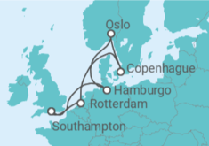 Itinerario del Crucero Holanda, Dinamarca, Noruega, Alemania - Royal Caribbean