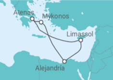 Itinerario del Crucero Chipre, Egipto, Grecia - Royal Caribbean