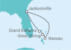 Itinerario del Crucero Bahamas - Norwegian Cruise Line