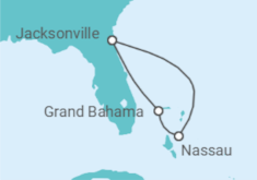 Itinerario del Crucero Bahamas - Norwegian Cruise Line